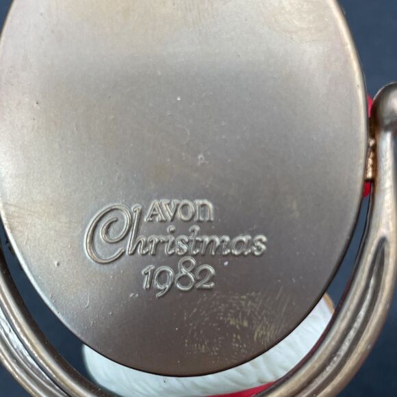 Avon Melvin P Merrymouse Santa Keepsake Christmas Ornament 1982 Vintage Plastic - Picture 4 of 16